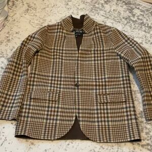J Crew Nello Gori double faced wool blazer jacket